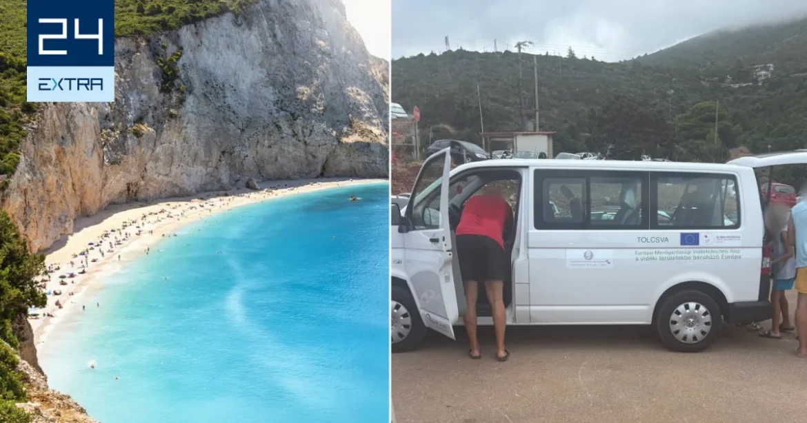 Görögországi strandon bukkant fel egy magyar falubusz