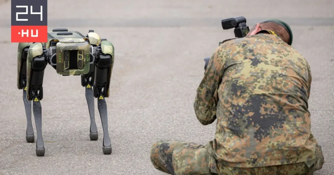 Harci robotkutyákkal gyakorlatozott a szerb hadsereg