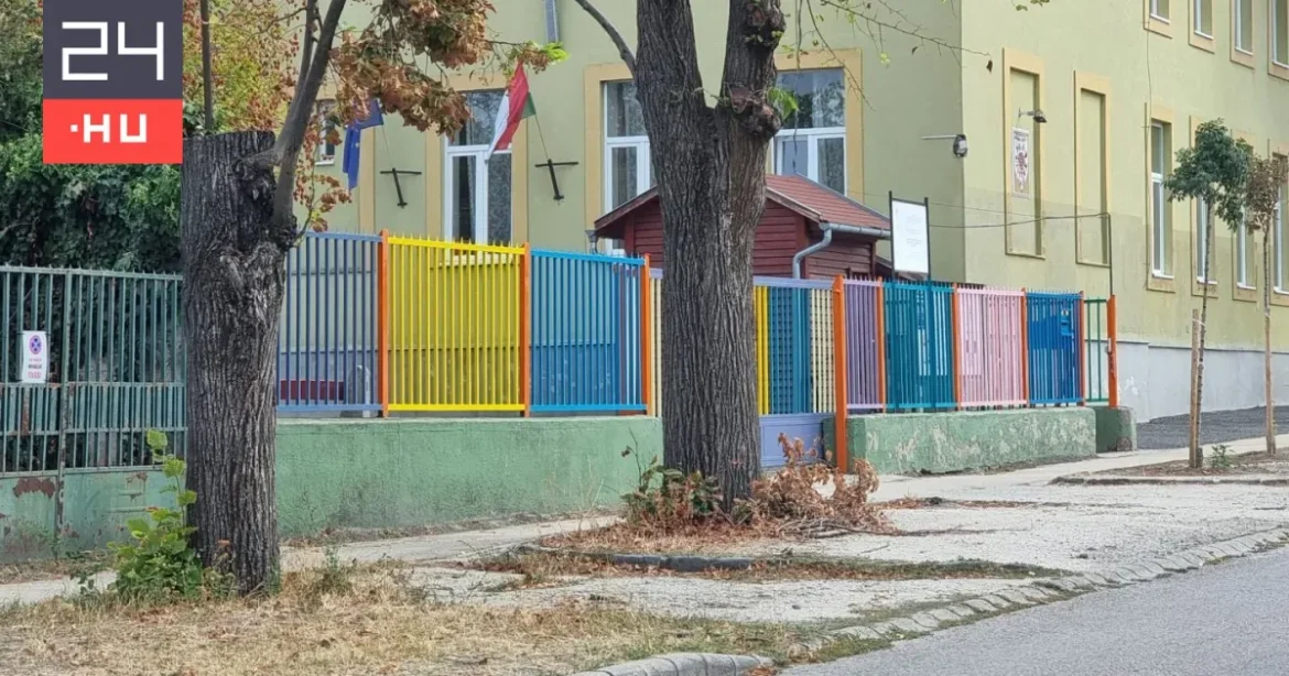 Iskolakerítés színes festése ellen tiltakozik egy fideszes politikus