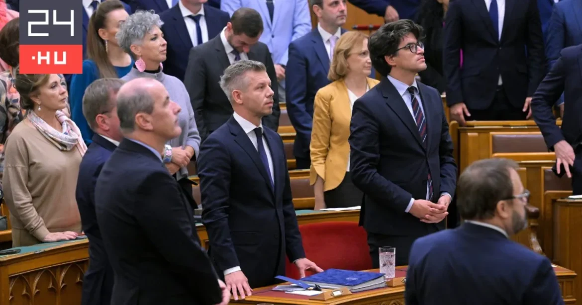 Magyar Péter első megszólalása mentelmi jog nélkül