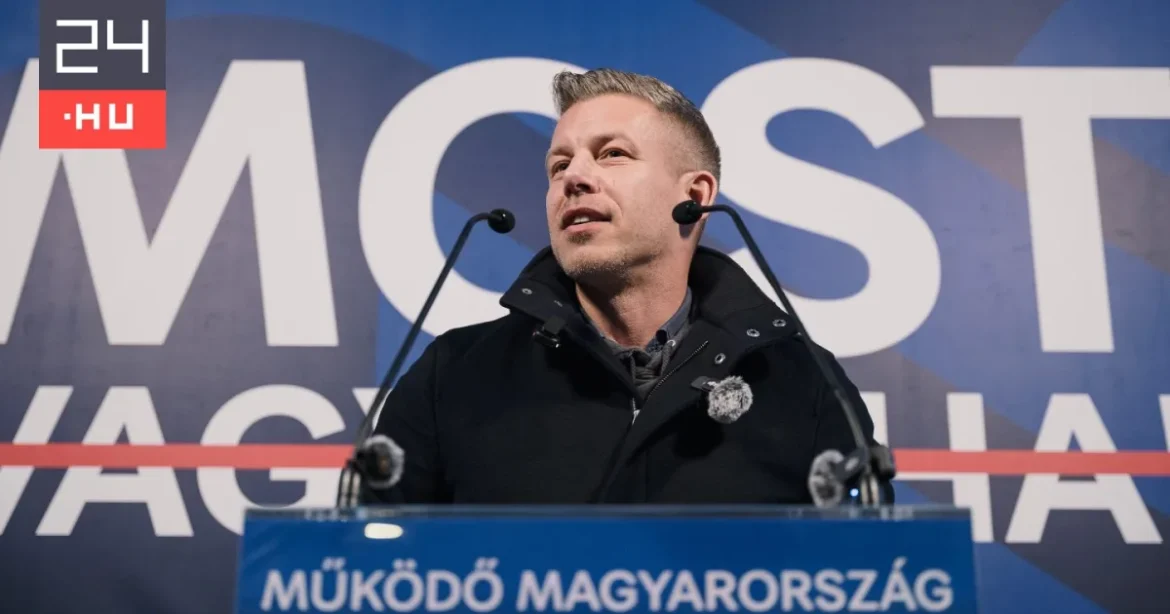 Magyar Péter Pécsett folytatja országjárását