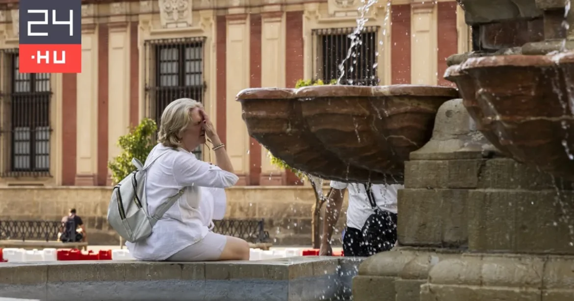 Rekordmeleget mértek: 41,3 Celsius-fok Sevillában