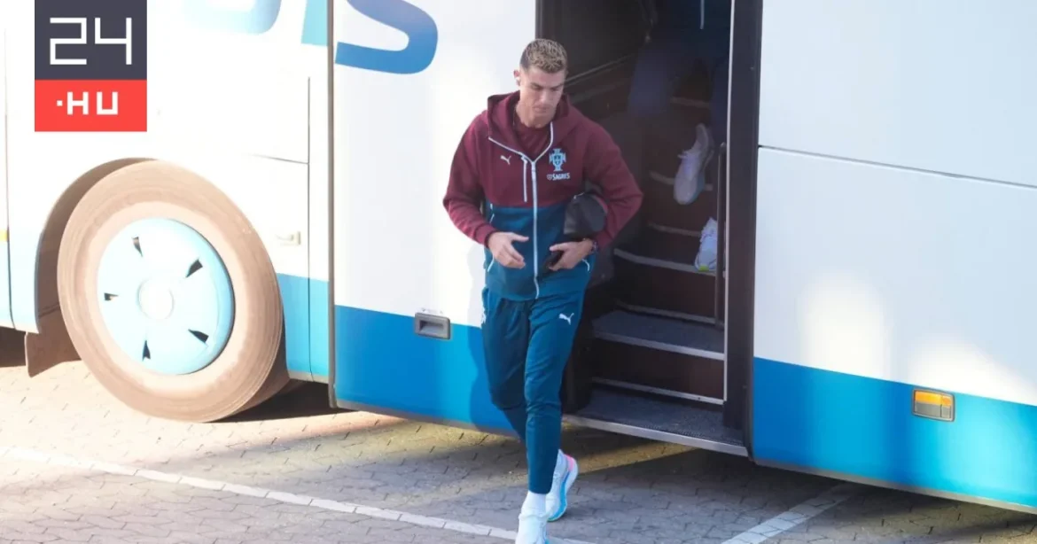 Ronaldo nem vett részt a tréningen, busszal távozott