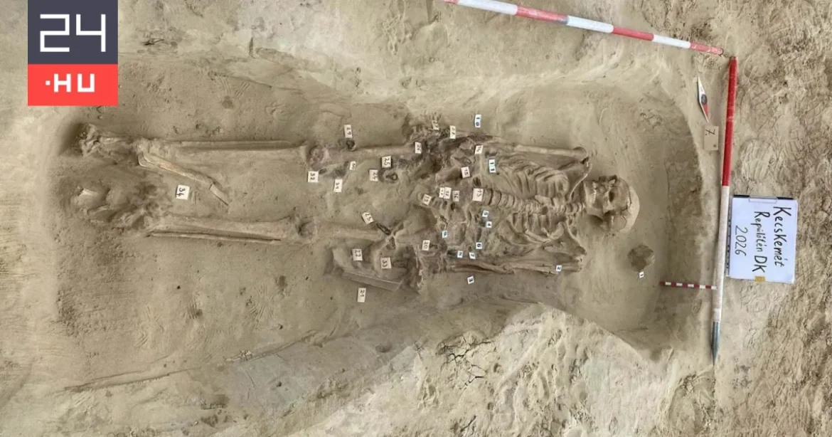Avar harcosok sírjai kerültek elő a kecskeméti repülőtéren