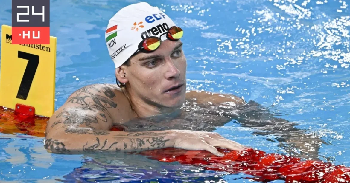 Megműtötték Rasovszky Kristóf olimpiai bajnokot